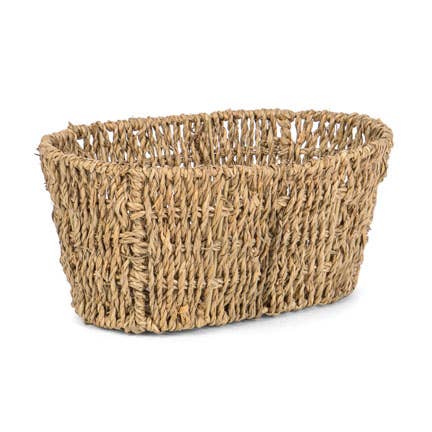 Oval Seagrass Tub Basket
